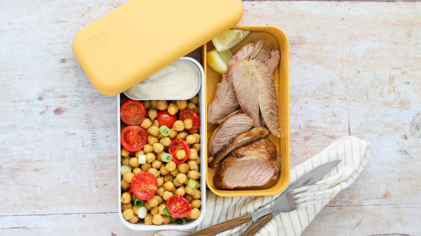 Praktisches Meal-Prep mit Geflügel 