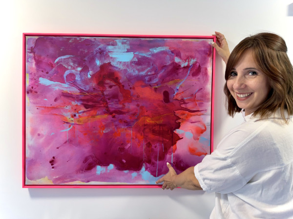 Künstlerin Xenia Graf Fischer 